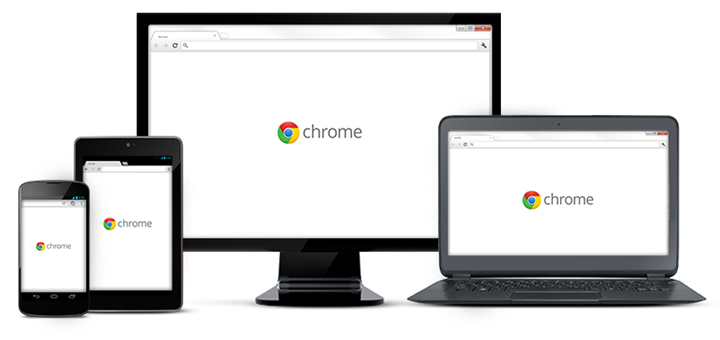 Different Devices with the Google Chrome Internet Browsers